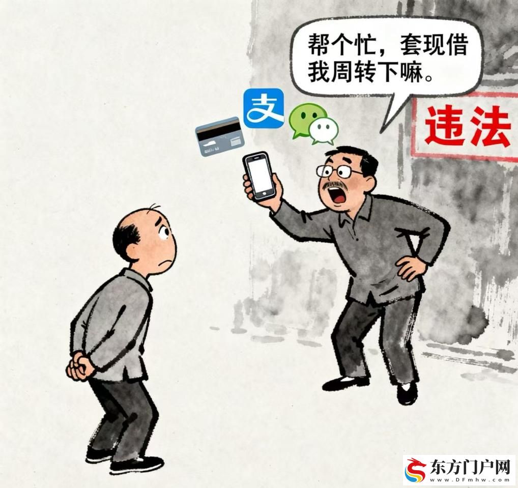 “套现”借钱给别人,小心犯法!(图1) “套现”借钱给别人,小心犯法!(图1)