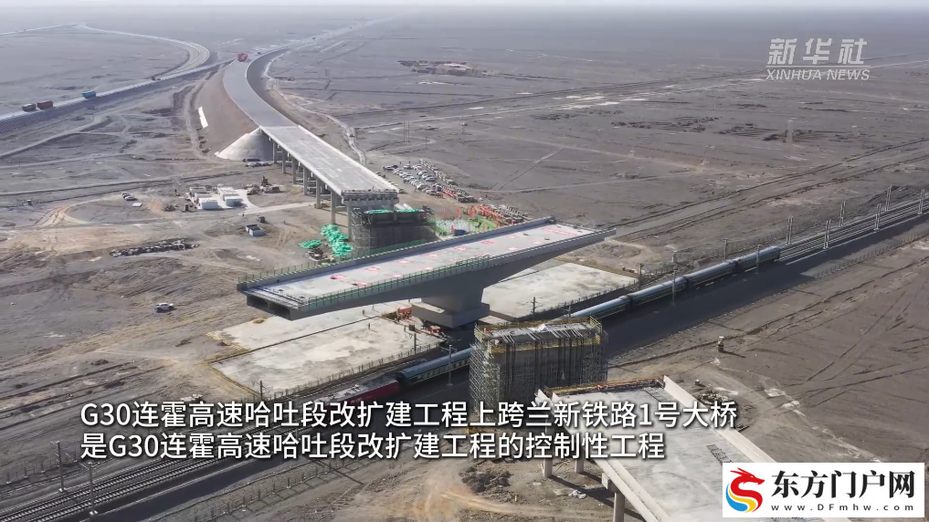 新疆高速公路上跨径最大转体桥成功转体(图2)