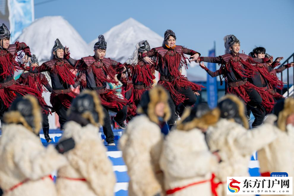呼和浩特：哈素海第四届冬捕节开幕(图11)