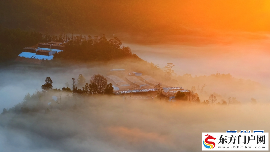云南昌宁：晨雾映日出(图2)