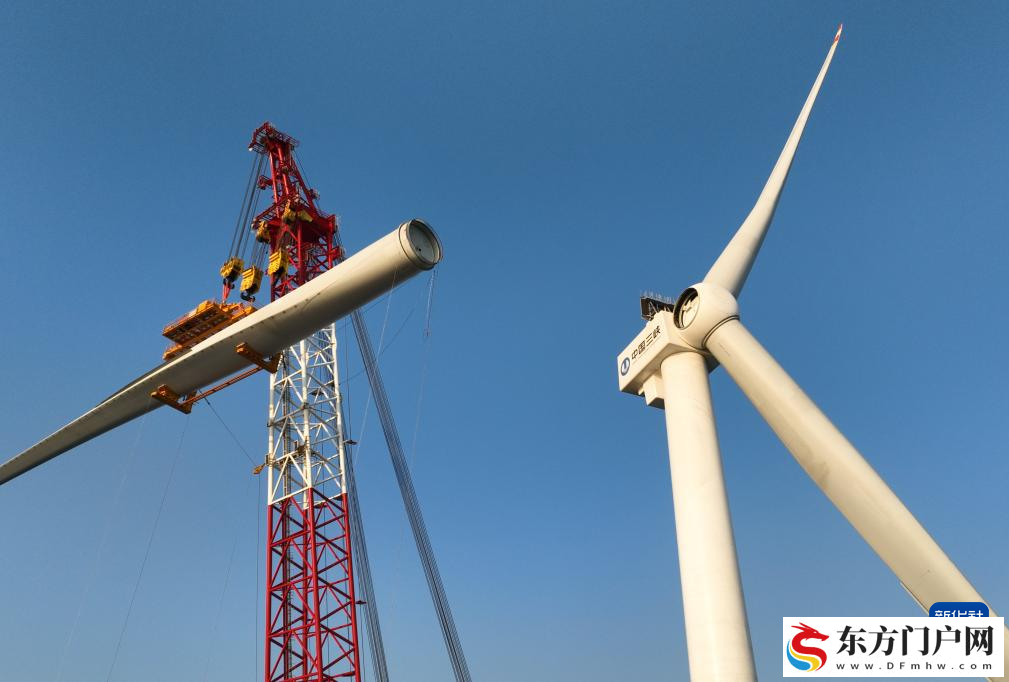 20兆瓦海上风电机组在闽南海域完成吊装(图4)