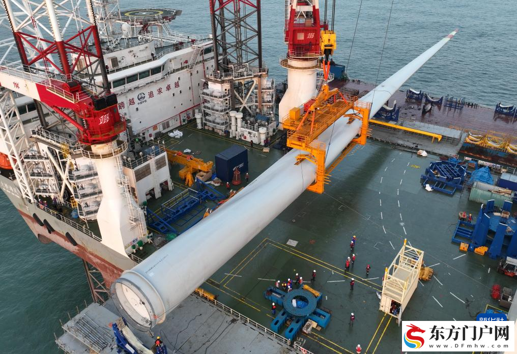 20兆瓦海上风电机组在闽南海域完成吊装(图3)