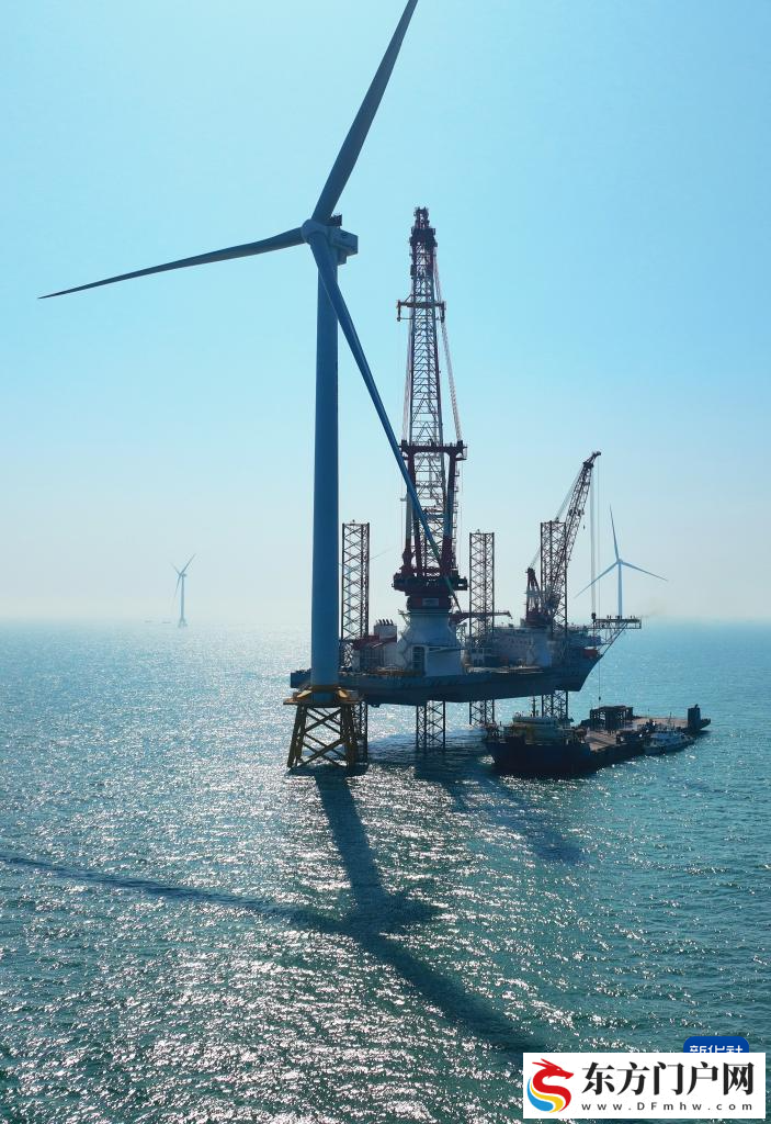 20兆瓦海上风电机组在闽南海域完成吊装(图5)