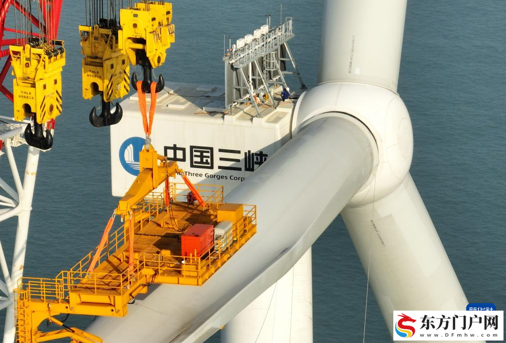 20兆瓦海上风电机组在闽南海域完成吊装(图6)
