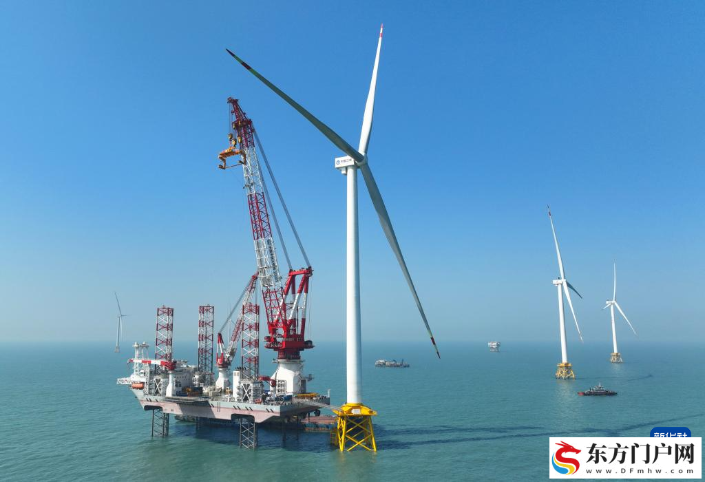 20兆瓦海上风电机组在闽南海域完成吊装(图8)