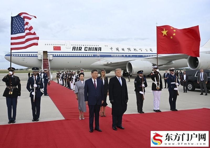 习近平抵达华盛顿对美国进行国事访问(图6) 习近平抵达华盛顿对美国进行国事访问(图6)
