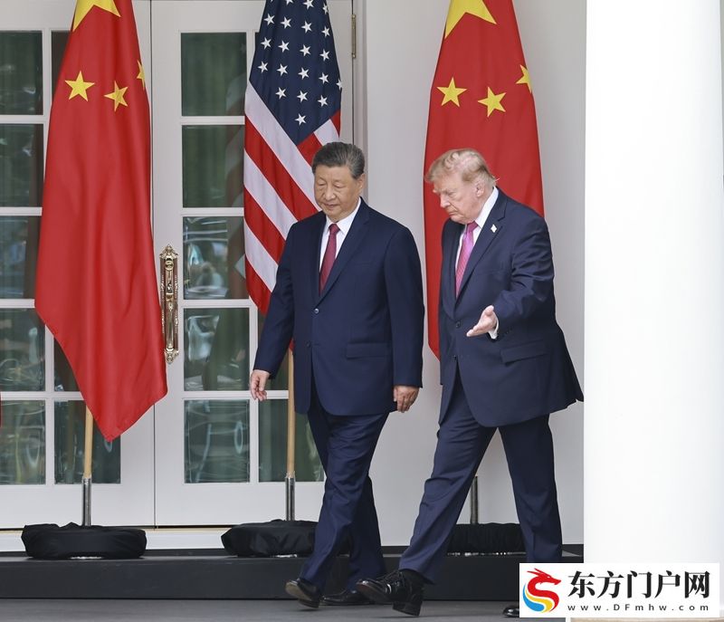 习近平出席美国总统特朗普在白宫举行的欢迎仪式(图14) 习近平出席美国总统特朗普在白宫举行的欢迎仪式(图14)