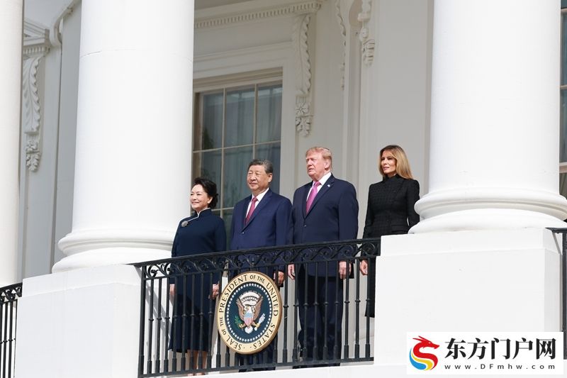 习近平出席美国总统特朗普在白宫举行的欢迎仪式(图12) 习近平出席美国总统特朗普在白宫举行的欢迎仪式(图12)